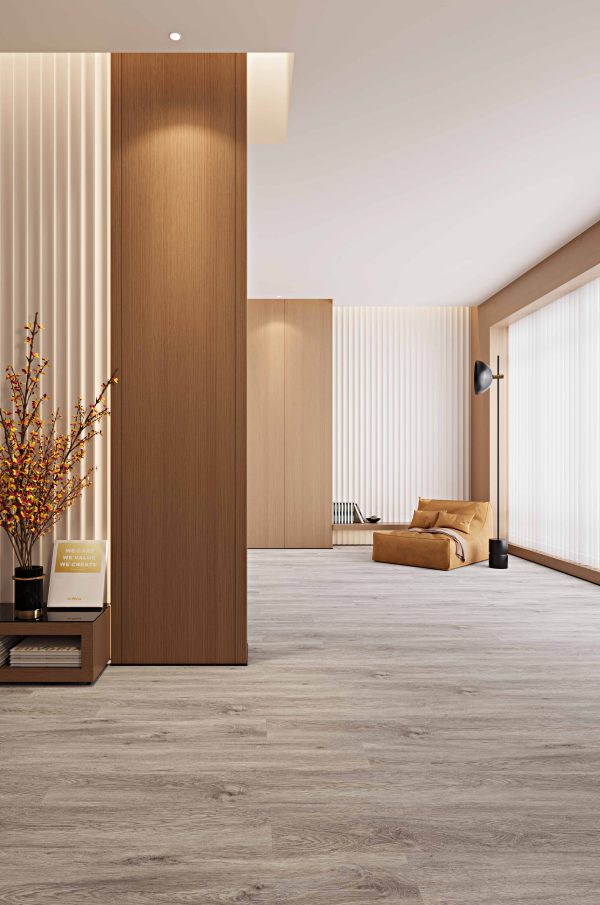 Aspenfloor Густо Сильверсайд Клеевая Кварц Виниловая LVT плитка — изображение 2
