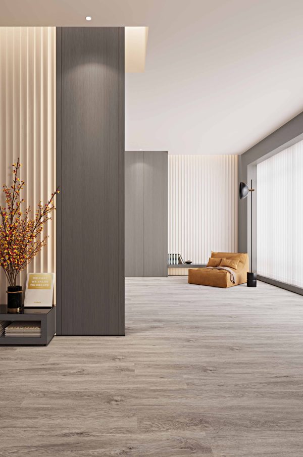 Aspenfloor Густо Сильверсайд Клеевая Кварц Виниловая LVT плитка — изображение 3