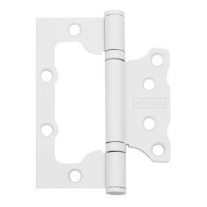 Петля накладная "ARSENAL"100*75*2,5 2BB BL белый