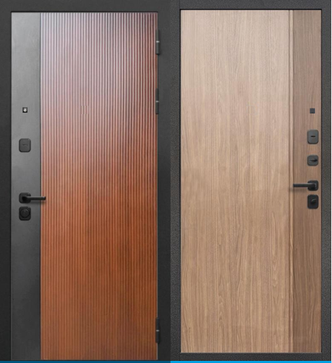 9 СМ ВЕРТИКАЛЬ Цвет Грецкий Орех Черный Муар/ Канадский Орех