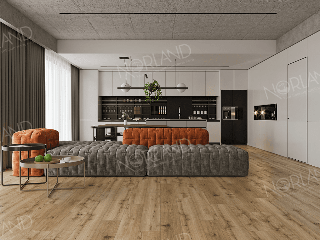 1033-13 SPC Norland Lagom Parquet Bomul 600*125*3.5, микро фаска (30шт/2.25м2) — изображение 3