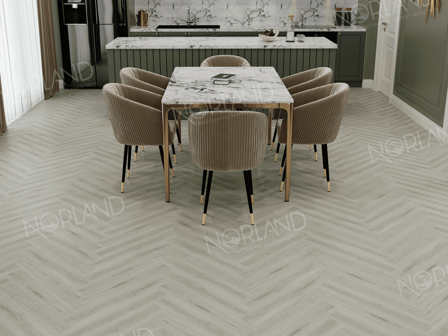 1033-03 SPC Norland Lagom Parquet Deilig 600*125*3.5, микро фаска (30шт/2.25м2) — изображение 3