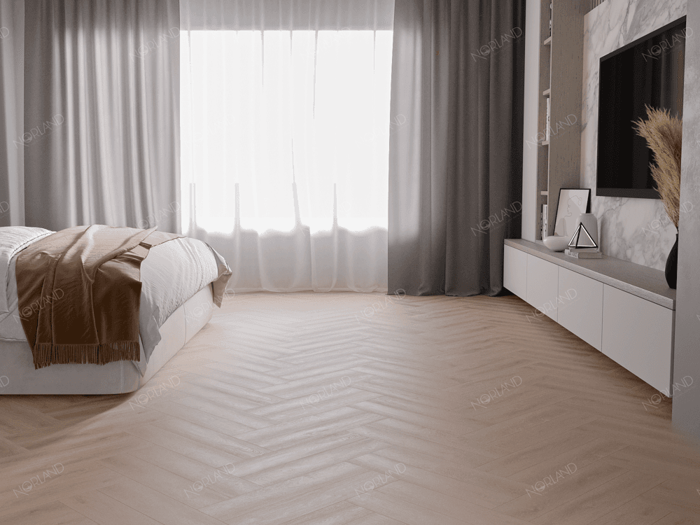 1034-04 LVT Norland Lagom Parquet плитка Raffinert 590*118*2, микро фаска (37шт/2.58м2) — изображение 2